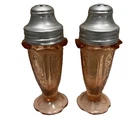 Pink Cherry Blossom- 1 Pair Glass Shakers