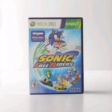 Sonic Free Riders (Microsoft Xbox 360, 2010) | Case Only, No Game or Manual