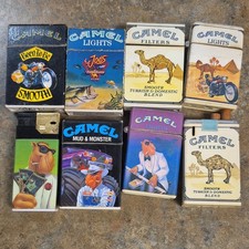 Camel Collectible Lighters Lot of 8 Various Designs