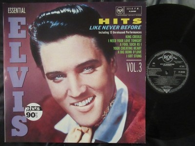 ELVIS PRESLEY Essential Elvis vol.3 / Mono LP Germany 1990 BMG RCA PL 90486