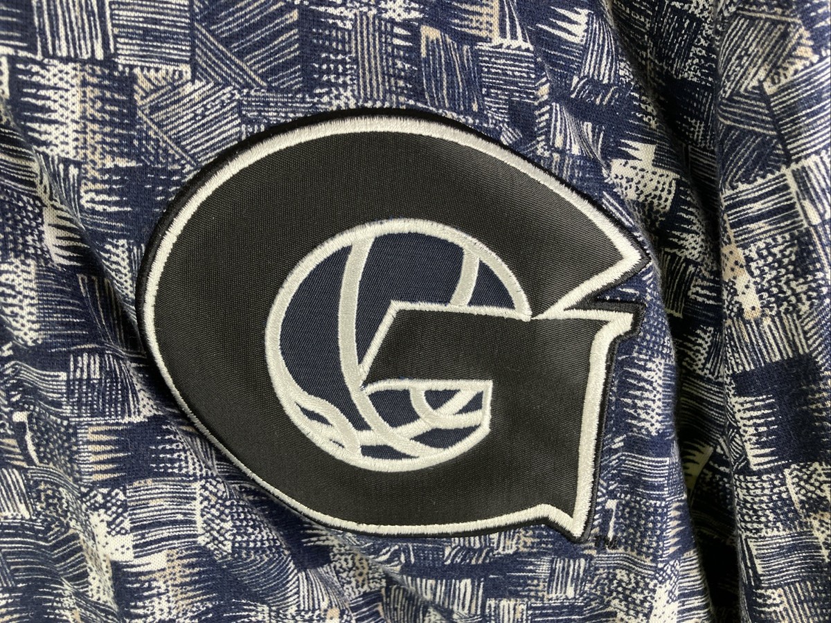 Vintage Team Nike Sports Georgetown Hoyas 90's Warm Up Shirt Mens