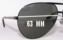 SFx Replacement Sunglass Lenses fits Gucci GG1933/S - 63mm Wide
