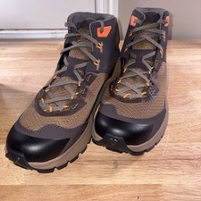 Danner Men  s Trail Junction Mid 4  Boots Malt Brown/Poppy Orange Size: 10 NEW 