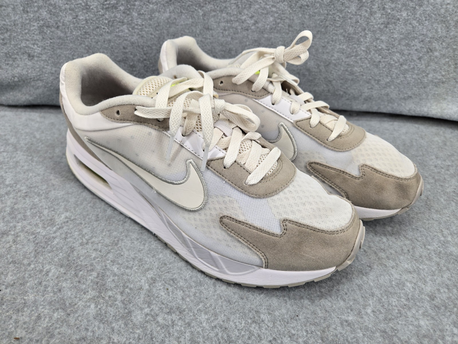 SAOLA NIKE AIR MAX SOLO SCARPE UOMO Phantom Bianco Grigio Taglia 10 5