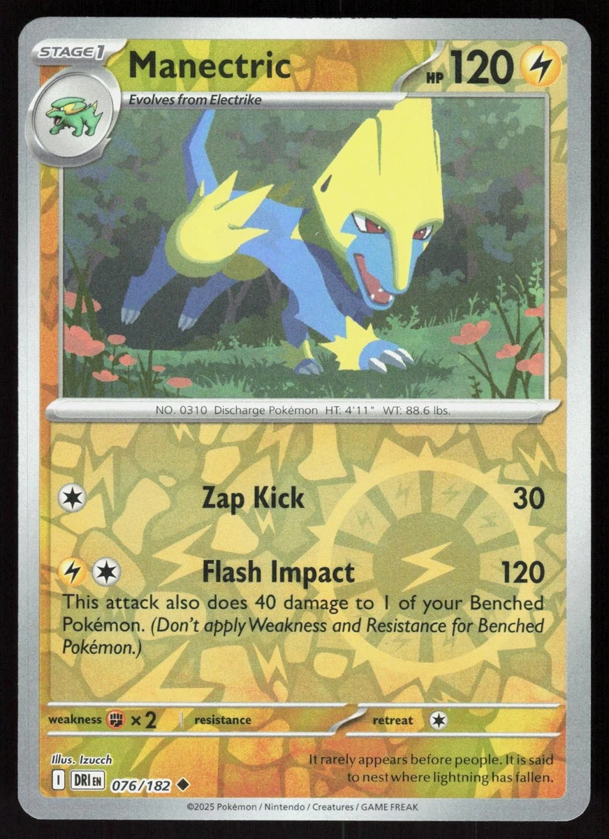 Manectric Pokemon Card for sale | eBay