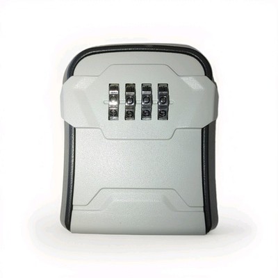 Puroma Key Lock Box, Portable Combination Lockbox Wall-Mounted Key Storage Box