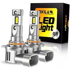 9012 HIR2 LED Light Bulb, 12X Brighter 6500K White, Anti-Flicker, 9012/HIR2