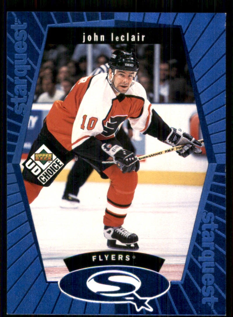1998-99 UD Choice StarQuest Blue #SQ15 John LeClair Philadelphia Flyers TW3248