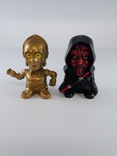 2005 STAR WARS Collectible Burger King Viewer Toys - C3PO and Darth Maul