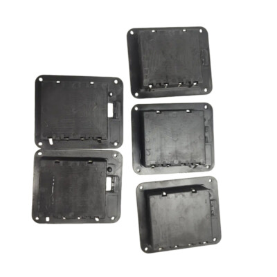 5PCS Plastic Battery Storage Case Box Holder For 4xAA  With cover