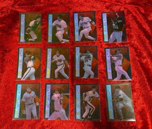 1995 STADIUM CLUB CLEAR CUT Baseball set of 28 cards - Picture 2 of 7
