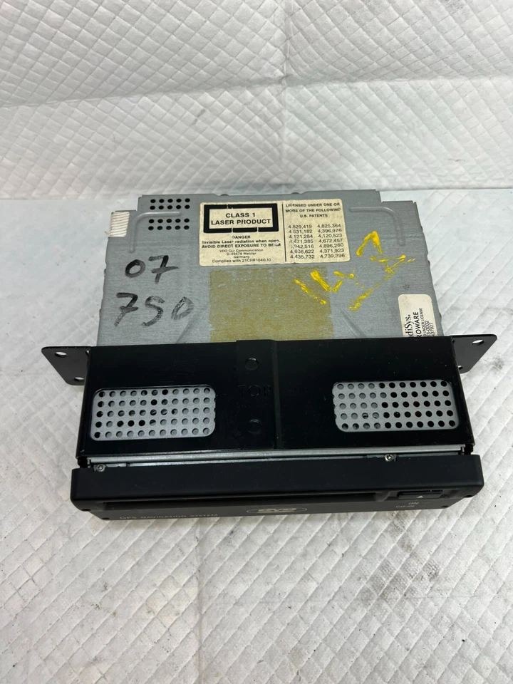 Sistema de navegação 2007 BMW 750Li DVD player unidade de computador fabricante de equipamento original (147) - Imagem 4 de 4