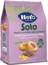 Hero Solo Snack Lentilles Et Maïs 100 % BIO 4 Paquets De 50 G
