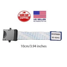 2x 10cm Full-Sized SD Card Extension (SD to SD) Adapter Flexible Extender USA