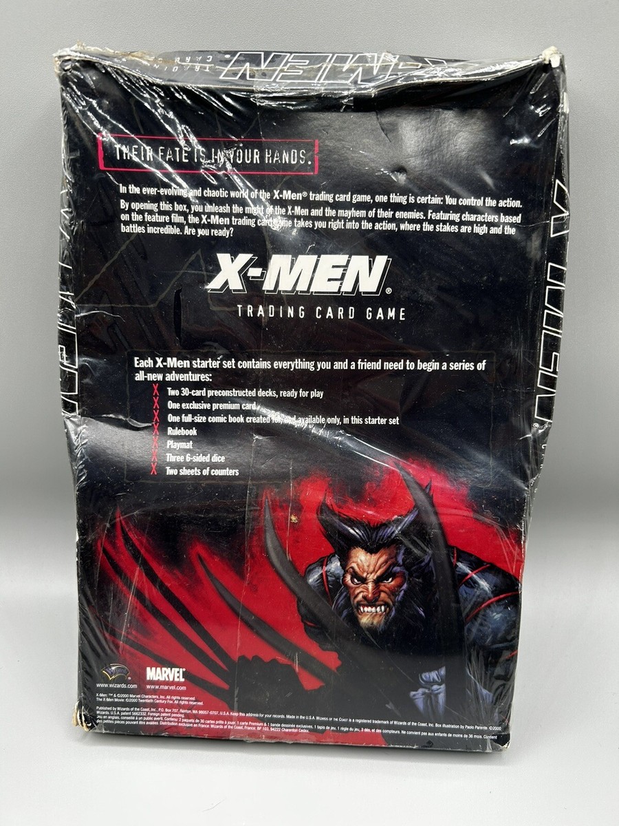 X-Men TCG Two-Player Starter Set Factory Sealed | eBay