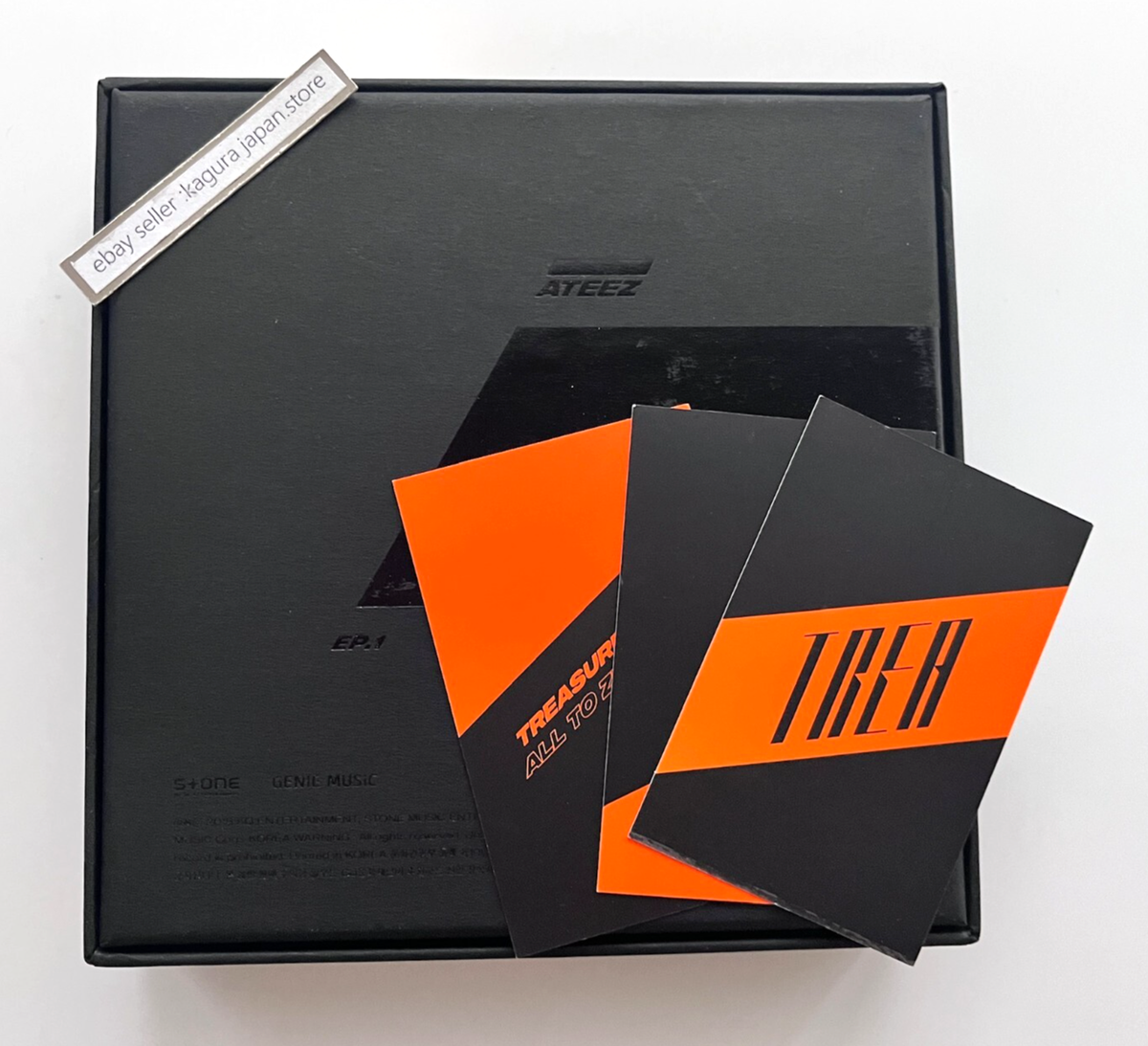 ATEEZ TREASURE EP.1 All To Zero CD + [SAN] Photocard +