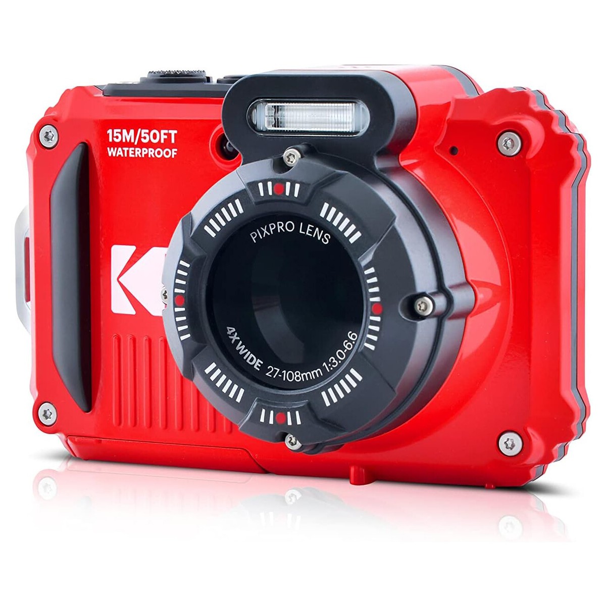 Kodak PIXPRO WPZ2 Full HD Rugged Waterproof Digital Camera, 16MP 