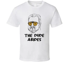 The Big Lebowski Walter Sobchak The Dude Abides Quote T Shirt