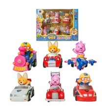 Pororo Friends Kid Car Set 6pcs Pororo Minicar Toy Korea Toy