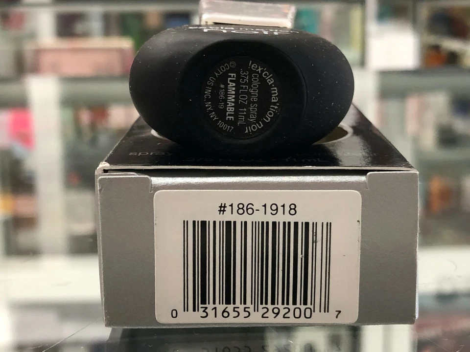 EXCLAMATION NOIR SPRAY COLOGNE EN VAPORISATEUR 11 ML BY COTY CLASSIC (NOS) - Image 3 of 3