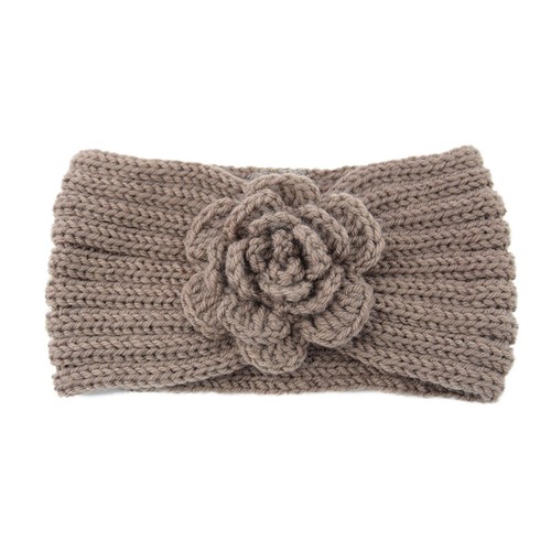 Handmade Crochet Flower Headwrap Knit Headband Winter Ear Warmer  Wild Turban * - Picture 36 of 75