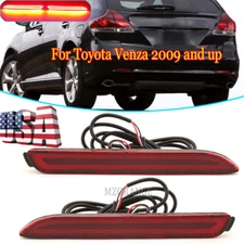LED Brake Light Rear Bumper Reflector Lamp For Toyota Venza 2009 2010 2011-2015
