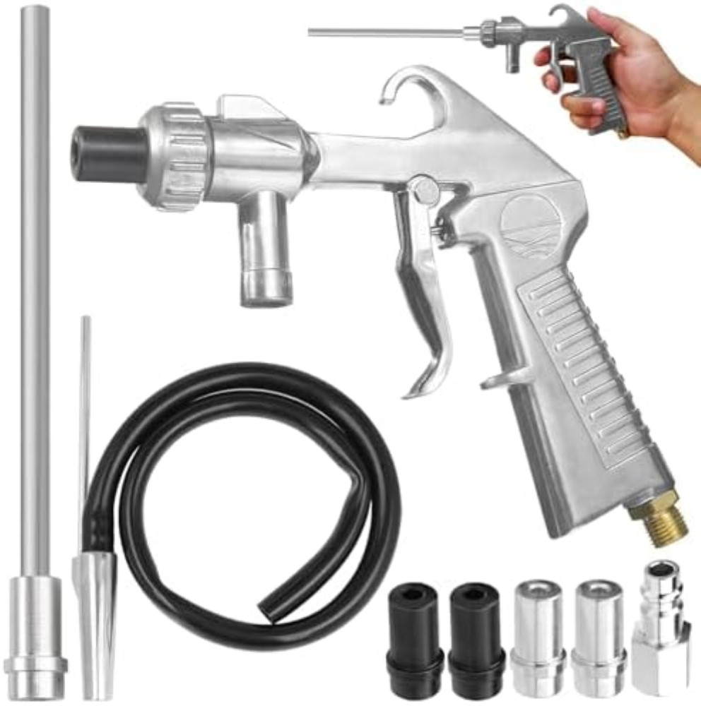 Kit Sabbiatura Creativa per Legno e Metallo - Pistola con Ugelli
