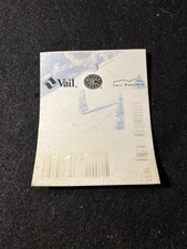 VAIL/BEAVER CREEK 2/11/99 Ski Lift Ticket COLORADO Resort Souvenir Travel