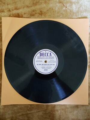 *PROMO* LARRY FOTINE If I Were You/Be Kind And Make Me Love You 10'' DECCA 24787