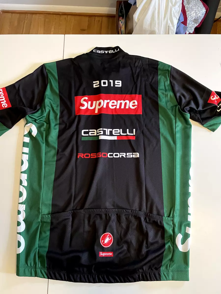 Supreme Castelli Cycling Jerseyカステリ BK M