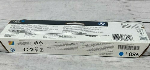 !Genuine! !Factory Sealed! HP ink cartridge 980 cyan - Picture 6 of 6