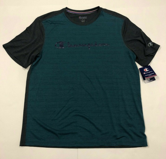 champion shirt teal