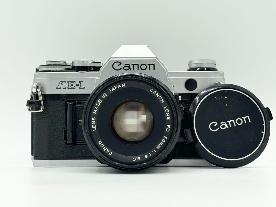 Canon AE-1 35mm Film Camera with FD 50mm f/1.8 Lens – Tested