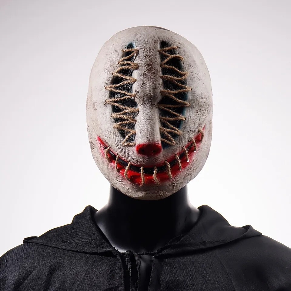 Máscara Monstruo Horror Halloween Disfraz Cara Espantapájaros Cosplay Miedo