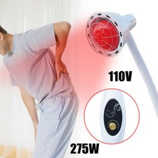 275W IR Infrared Red Heat Therapy Light Therapeutic Lamp Floor Stand Pain Relief