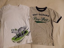 NWT 5 5T CRAZY 8 by GYMBOREE TOUCHDOWN CHAMP SKATER TOPS