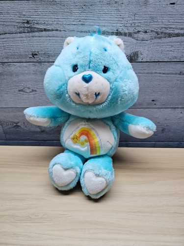 DE COLECCIÓN 1983 CARE BEARS - WISH BEAR - PELUCHE 13" - Imagen 1 de 3