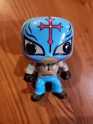 Funko POP! WWE: Rey Mysterio - Brilla En La Oscuridad - Exclusivo De