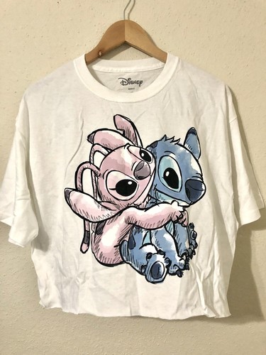 t -shirt raw hem cropped size L | eBay