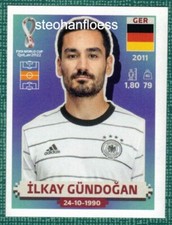 2022 Panini World Cup Stickers #GER12 Ilkay Gundogan Germany