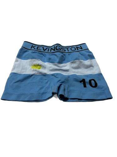 Kevingston Argentina Flag Rugby The Big Boxer Shorts Boys Size 8 - Picture 9 of 10
