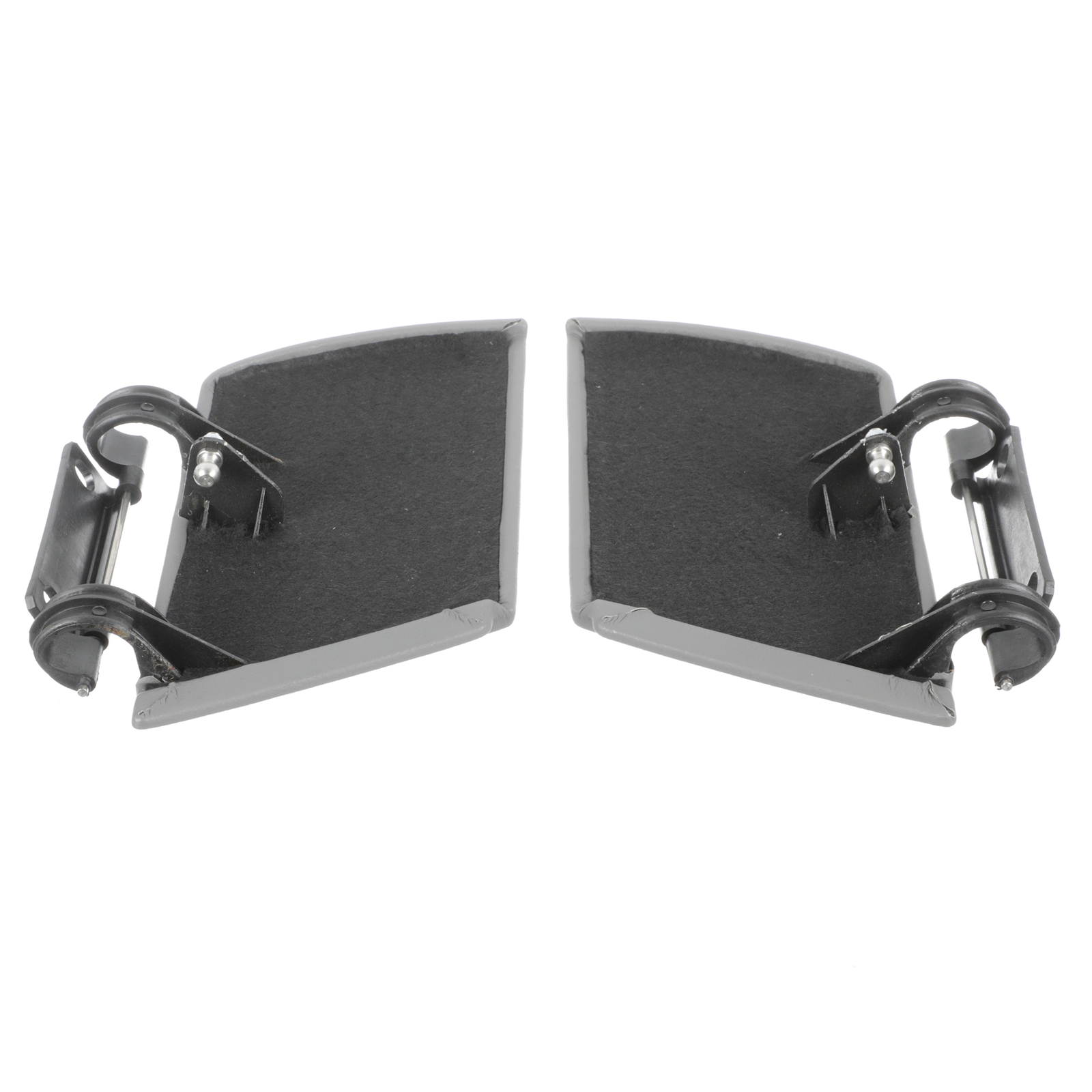GENUINE MASERATI 2005-2007 Spyder Capote Lever Door Trim Kit Med Gray 981105016