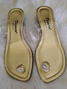 clear sandals size 9
