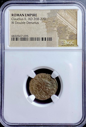 Ancient Roman Coin Claudius II Gothicus 268-270 AD Genuine NGC Certified