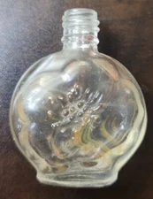 Vtg Perfume Bottle Colonge Enjoli Flower Floral 2"