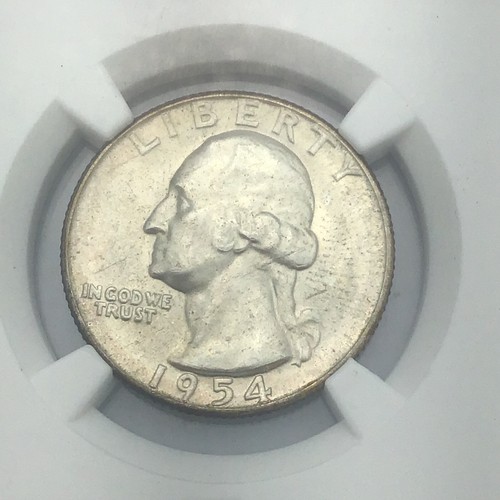 1954-S Washington Quarter NGC MS66 - Picture 4 of 4