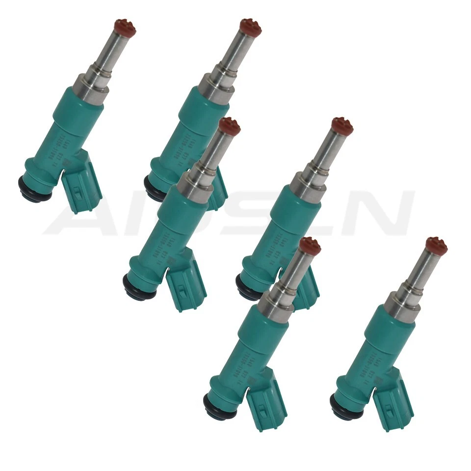 6x Fuel Injectors Fits For Lexus ES RX350 2010-2018 Toyota Avalon Sienna 3.5 V6 Foto 2 de 4