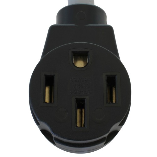Flexible EV Charging Adapter for Tesla NEMA L21-30P to NEMA 14-50 by AC WORKS® - Imagen 4 de 5