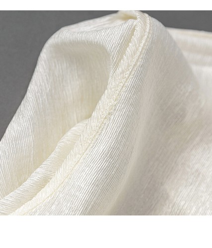 Nuevas camisas francesas de palacio para mujer manga larga borde de hongo cuello alto camisa - Imagen 23 de 24