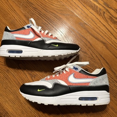 air max 1 recycled white on feet
